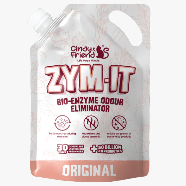 [Cindy & Friends] ZYM-IT生物酶除臭劑原味/綠茶味 Bio-Enzyme Odour Eliminator -500g