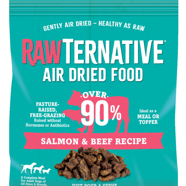[COUNTRY NATURALS RAWTERNATIVE ] 犬用 風乾生肉系列鮮味三文魚草飼牛風乾配方乾糧 Air Dried Dog Food Salmon & Beef Recipe 1lb