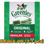 [清貨] [Greenies] 盒裝牙刷型潔齒骨狗小食 Regular Original Dental Treats