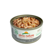 [限時特價] [almo nature] 貓用 HFC Natural 天然貓罐頭吞拿魚白飯魚 全貓濕糧 Tuna with Whitebait Flavour 70g