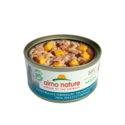 [限時特價] [almo nature] 貓用 HFC Natural 天然貓罐頭吞拿魚雞肉芝士 全貓濕糧 Tuna, Chicken And Cheese Flavour 70g