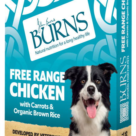 [BURNS] 犬用 傳統雞配方狗湯膳 Free Range Chicken with Carrots & Brown Rice 395g x6盒