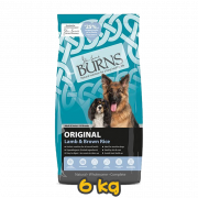 [BURNS] 犬用 經典羊肉糙米配方成犬及高齡犬乾糧 Adult ORIGINAL Lamb & Brown Rice 6kg