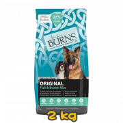 [BURNS] 犬用 經典魚肉糙米配方成犬及高齡犬乾糧 Adult, Senior ORIGINAL Fish & Brown Rice 2kg